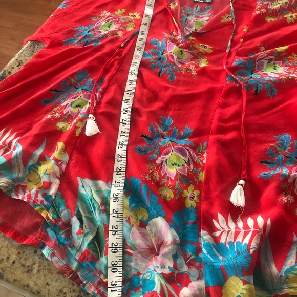 Johnny Was Passion flower Eloise Georgette top - Picture 8 of 8